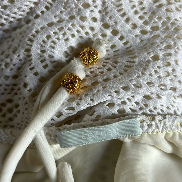 White Eberjey One Piece Bathing Suit - Picture 3 of 4